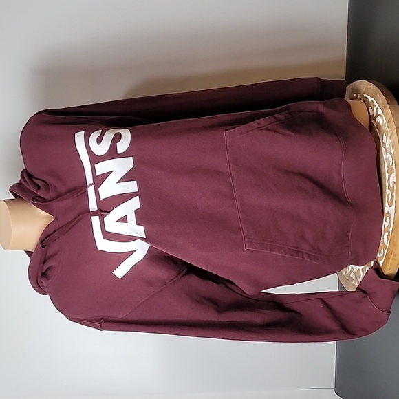 Vans Maroon Hoodie - Picture 7 of 14